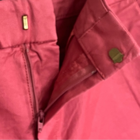 NWT Women’s J. Crew Factory Frankie Bermuda Chino Shorts 9” Inseam Size 8 Pink - Picture 5 of 12
